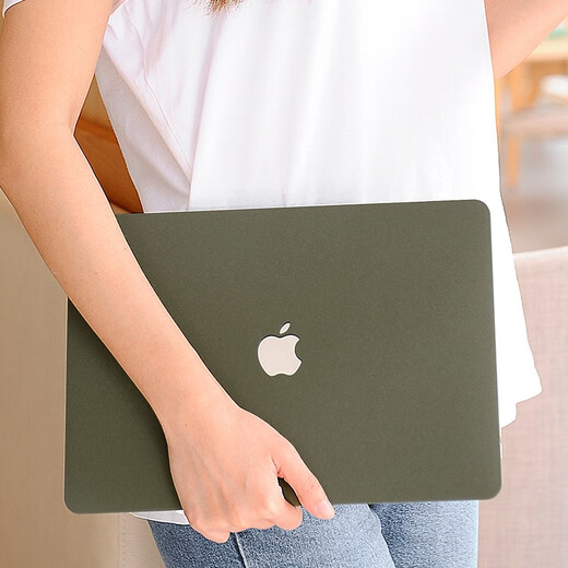 帝伊工坊新款苹果电脑壳M1保护壳macbook13笔记本16女生保护套m2外壳air13.3新pro15壳子 【岩砂壳】牛油果绿（配键盘膜+防尘塞） Pro13 retina (A1425/1502)