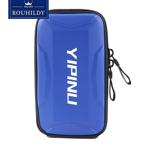 ROUHILDY running mobile phone arm bag outdoor sports equipment men's and women's wrist bag arm cover anti-fall outdoor mobile phone bag waterproof fitness black