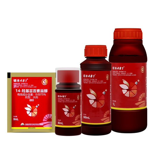 Shuofeng 481 Shuofeng 481 Flower Fruit Brassinolide Antidote for Flowers, Fruits and Vegetables Plant Growth Regulator 500ml