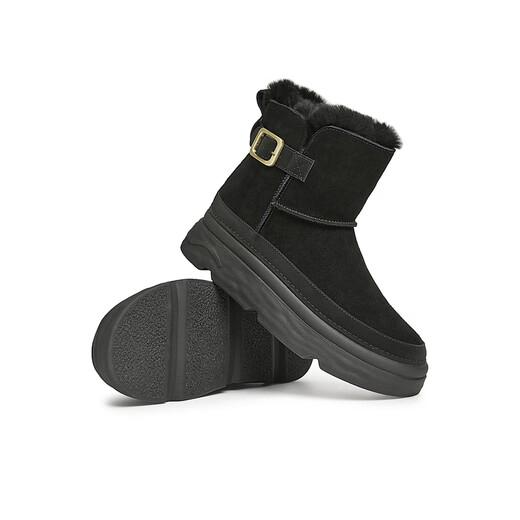 Tianmeiyi Snow Boots Shopping Mall Size Slim Women's Boots Fashionable and Versatile Women's Shoes