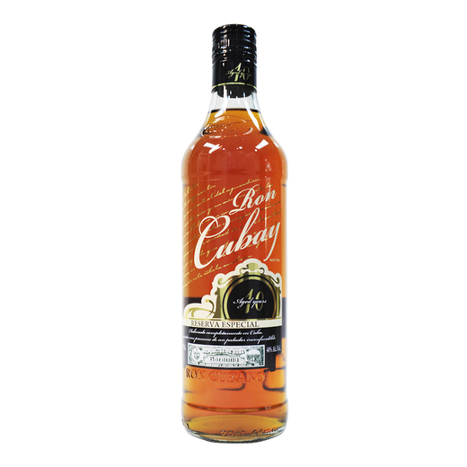 CUBAY【古巴国家馆】古巴邑 10年特陈朗姆酒 原瓶进口洋酒 40度 700ml 700mL 1瓶