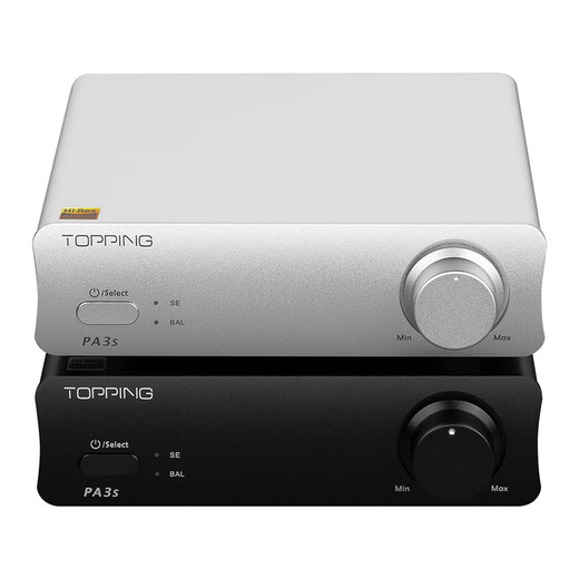 
TOPPING PA3S fever professional speaker 80W*2 balanced high power digital amplifier hifi household balanced amplifier PA3S standard silver