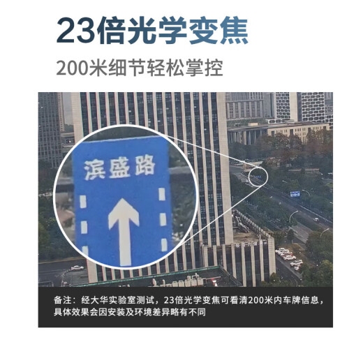 dahua大华200万网络高速球机变焦变倍高清监控摄像头室户外360度全景云台旋转全彩夜视 DH-SD6223-A-i智能全彩球 全国联保