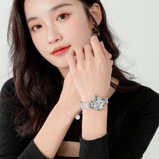 Calórico King Star Moon Ruyi Serie Luxury Diamond-In Stactoling Store Stap Swiss Quartz Movement CK16852