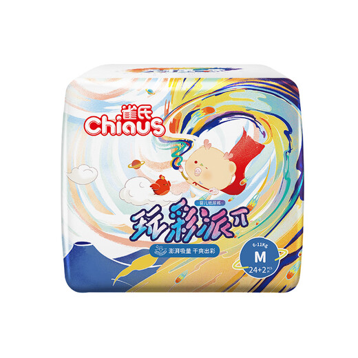 Chiaus Playing Pie Diaper M78 tablets + 6 tablets baby diapers [brand direct supply, safe quality]