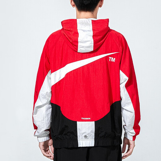 Nike (Nike) Herren Herbst New Sportswear Running Training atmungsaktives komfortable gewebte Kapuzenjacke Jacke DC6978-761 DD5968-657 S