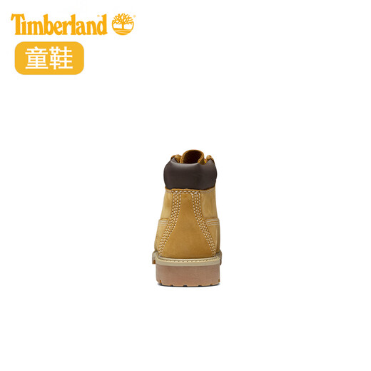 Timberland (Timberland) Zapatos para niños, grandes botas amarillas, botas Martin, Top High Top Outdoor es más grande 12809 12809W/Color de trigo 20.5 Tamaño