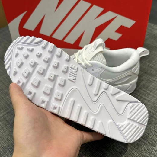 耐克（NIKE）女鞋2025夏季新款AIR MAX气垫缓震透气跑步鞋低帮运动鞋 DM9922-101/AIR MAX 90 37.5