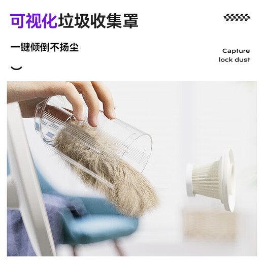 Huayuan Pet Tools (hoopet) cat comb, suction comb, cat comb, long-haired cat de-floating cleaning needle, combing device, pet cat hair vacuum cleaner, single brush head hair suction device - daily cleaning