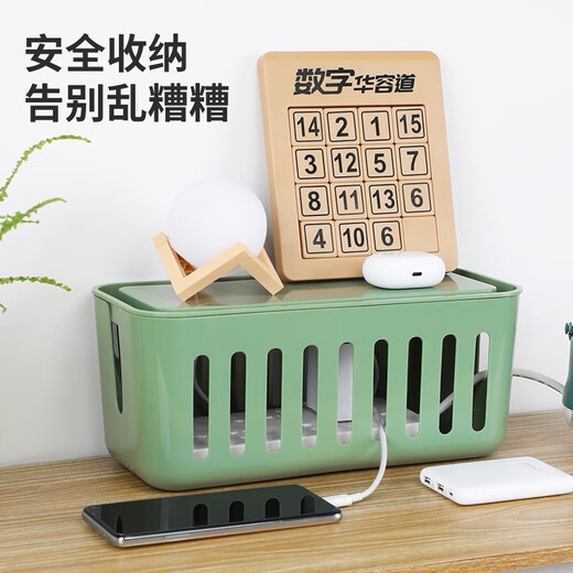 Children's socket protection cover, children's anti-electric shock, baby plug storage box, jack hole blocking safety plug to prevent children from plugging in, gray, with safety lock