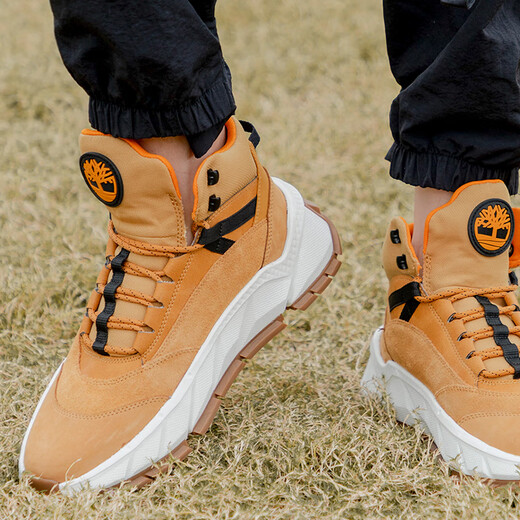 添柏岚（Timberland）男鞋休闲鞋 秋季新款户外透气运动鞋中帮靴防滑防水踢不烂马丁靴 A41GU231/宽楦 /晒图退10 44 280mm