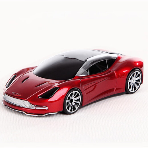 Electronic dog radar flow speed measurement 2025 vehicle automatic upgrade fixed flow range radar full frequency speed measurement Ferrari (one-click upgrade enhanced version) red