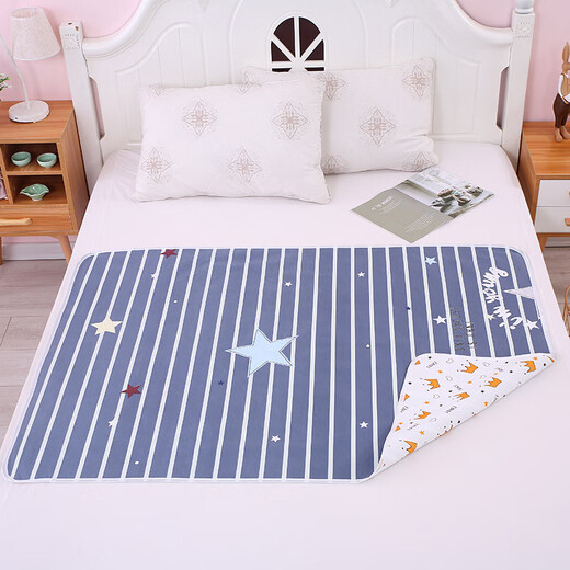 Huaiyin urine insulation pad baby washable aunt pad menstrual pad thin waterproof and anti-side leakage care mattress physiological pad carrot [35*45cm]