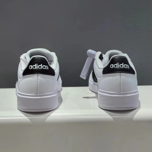 阿迪达斯 （adidas）休闲鞋男鞋女鞋2025新款秋季运动鞋GRAND COURT 2.0低帮板鞋缓 GW9195白色 41