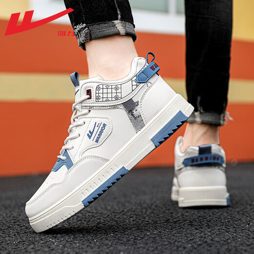 Huili High-Top-Herrenschuhe für Winterschuhe für Herren trendy und vielseitig dicke alleinighöhenhanzer Skateboard modische Gelegenheitssportschuhe für Männer Nebel Blue Graffiti-Stil [dicker alleinigem Höhepunkt und Anti-Schlupf-Kee-Resistant] 42