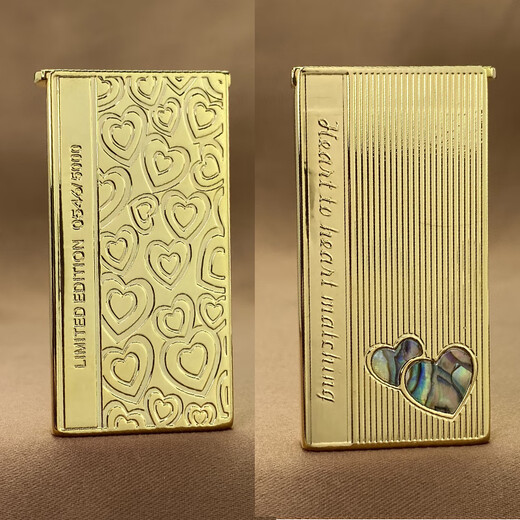 Zorro Ultra-Thin 753 Colored Shell Lift Kerosene Liger, изысканная скульптура творческая индивидуальность, подарок парня День Святого Валентина, двойное сердце золотое самоуправление версия самоуправления