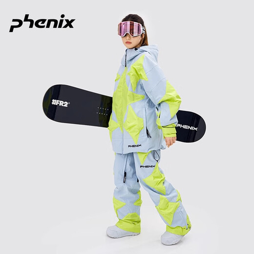 phenix 菲尼克斯 PHETI雪怪系列 男女单双板滑雪服户外防水防寒硬壳外套 玫粉色（裤装） S
