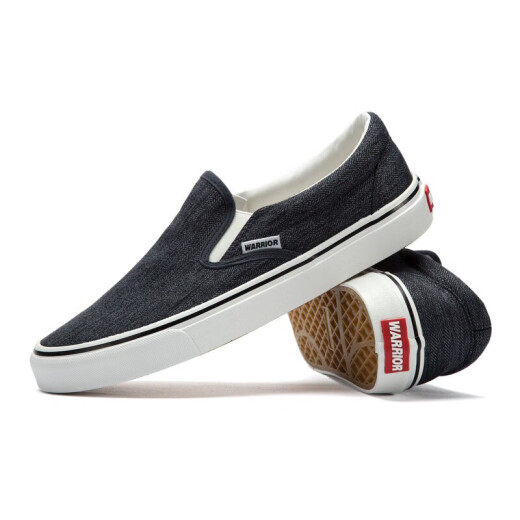 Zapatos de lienzo de reli zapatos para hombres cómodos perezosos pisotear viejos zapatos de tela beijing zapatos casuales a066 negro 41