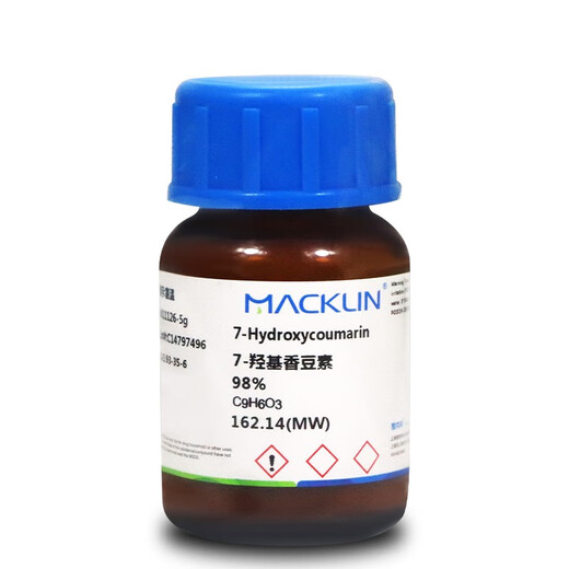 Chemical reagent 7-Hydroxycoumarin 98% Umbelliferone CAS No. 93-35-6 5g