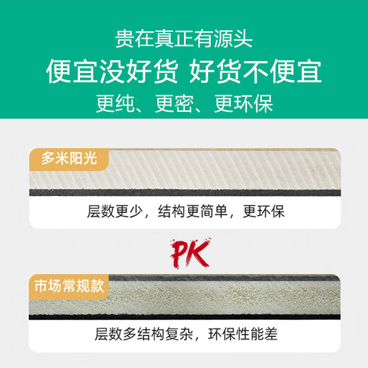 多米阳光（DomiShine）wpc-1203环保耐磨WPC家用防水石晶spc石塑木塑复合木地板锁扣12mm WPC-1203 平米