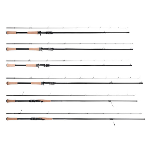 
Lingfeng lureleader 25 model lureleader rod gun handle straight handle perch mandarin fish insect rod black pit rod competitive fishing rod 2.01m 24 lure 672L/MLC gun handle