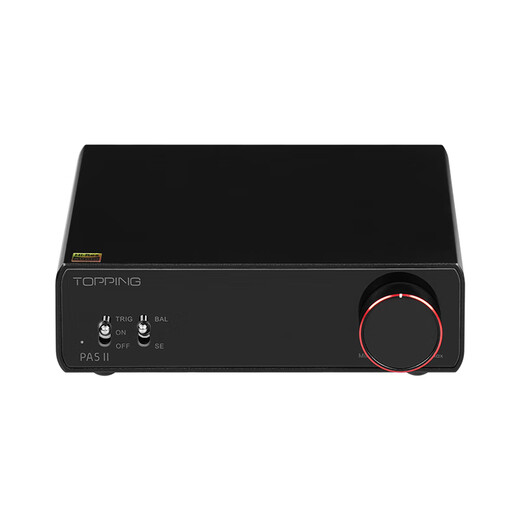 TOPPING拓品PA5 II&PA5 II Plus功放HIFI发烧大功率全平衡D类功率放大器 PA5 II黑色