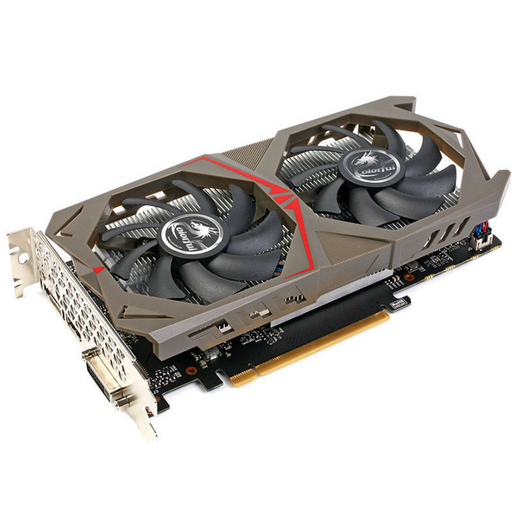 七彩虹/华硕/影驰/微星品牌随机GTX750/960/1660/2070台式机电脑二手游戏显卡 GTX1050-2G