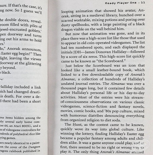 头号玩家 玩家一号（电影版）英文原版 Ready Player One 英文小说