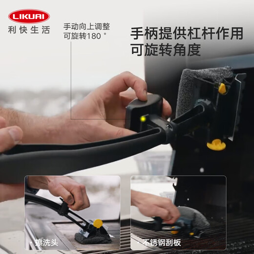 SCRUB DADDY smiling face dishwashing sponge imported from the United States dishwashing cloth sponge brush smiling face magic scouring pad cleaning wipe barbecue brush BBQ special cleaning brush