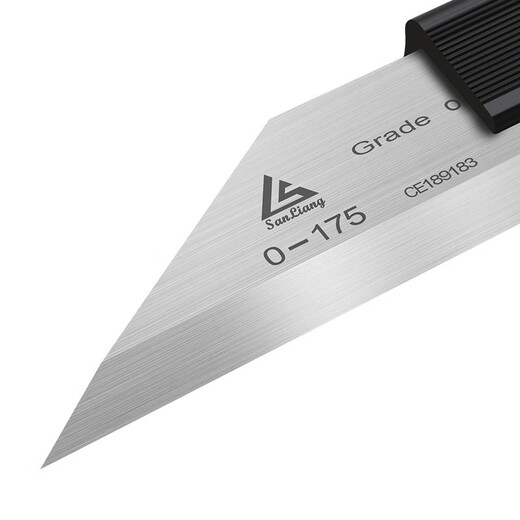 Three-quantity stainless steel blade ruler level 0 elevator installation car cylinder head inspection flatness detection JD539 level 0 0-125mm