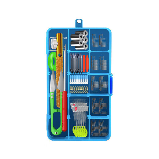 Yuyongji (YUYONGJI) Fishhook Set Complete Combination Space Bean Lead Leather Seat Floating Seat Eight-shaped Ring Fishing Accessories Fishing Gear Supplies Iseni Barbed Luxury Model