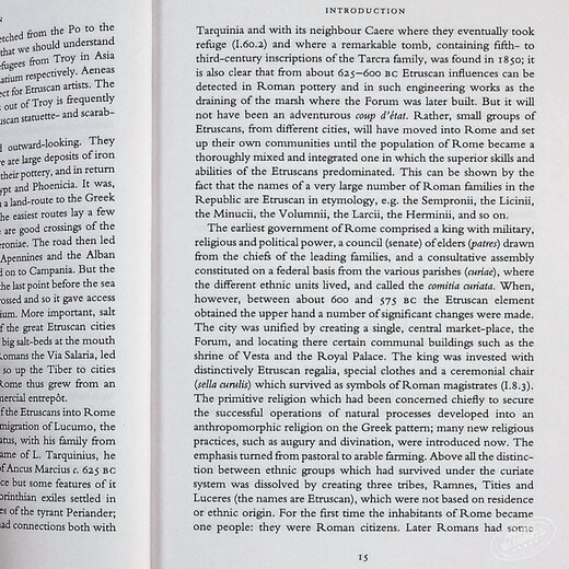 英文原版 The Early History of Rome罗马早期历史