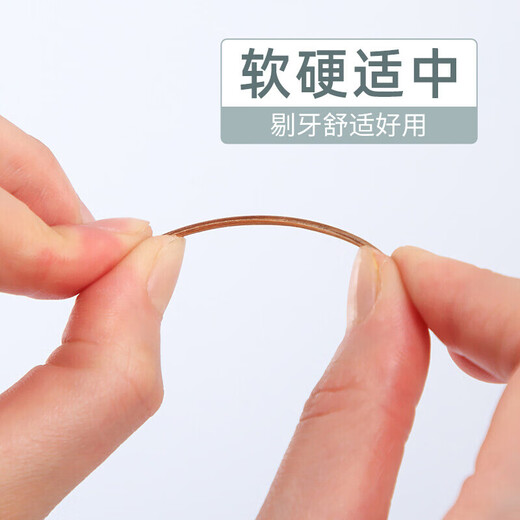 百草园一次性碳化竹牙签2筒840支家用盒装环保卫生独立罐装酒店饭店牙签