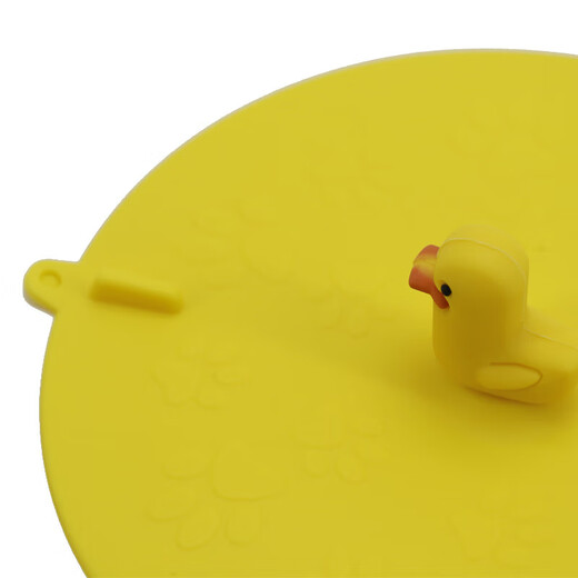 Hasdick Silicone Sealed Floor Drain Cover Sewer Bathroom Deodorant Artifact Green Dinosaur + Yellow Duck HKT-522