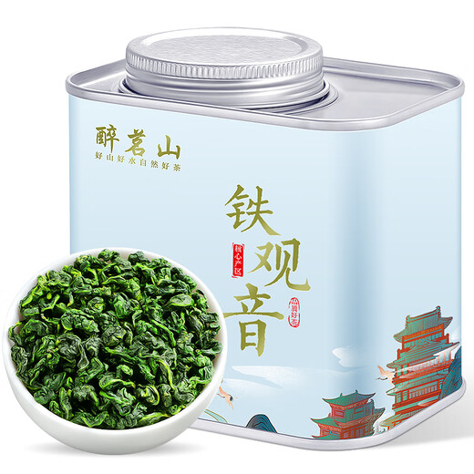 Zuimingshan Anxi Tieguanyin Tea Special Oolong Tea Strong Flavor Authentic Orchid Flavor New Tea Drink Canned Tea 125g