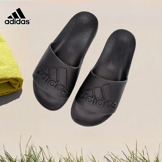 Adidas (Adidas) Sandalen Herren- und Frauenschuhe 25 Herbst neue Outdoor Sports Beachschuhe Casual Light Flip Flops If7371/All Black/One Slip Flops 42 Schuhlänge 260 mm