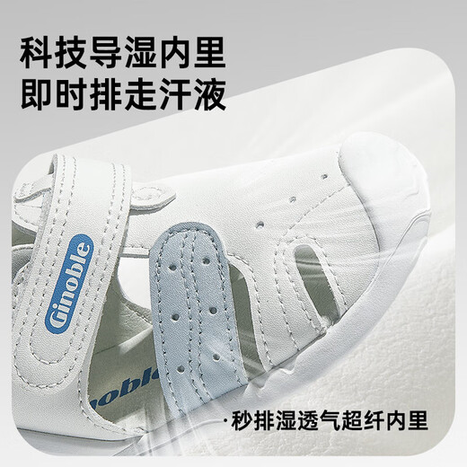 Kenopoh Baby The Maddler Shoes 8-18 месяцев мужчины и женские детские сандалии летние детские шаги передняя обувь GB2203 нежные зеленые