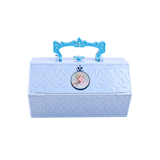 Disney Juguetes para niños Cosméticos Cosméticos Elsa Día infantil Maquillaje Polchero de uñas Caja de regalo de regalo de cumpleaños Caja de maquillaje de baile de copas de nieve