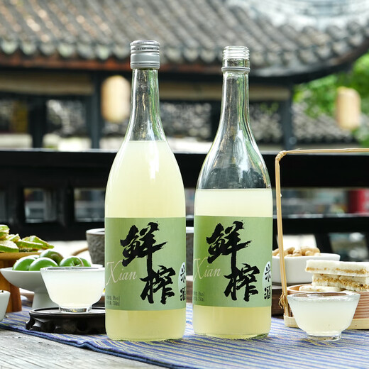 苏州桥鲜榨米酒  古法酿造  5度清甜  糯米酒酿 750ml  