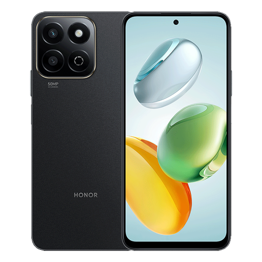 荣耀畅玩60 Plus 五星超抗摔 6000mAh超耐用长续航 12GB+256GB 幻夜黑【赠话费券】国家补贴
