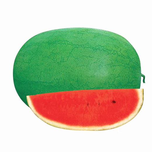 New Hongbao watermelon seeds, green-skinned, large fruit, few seeds, high sugar content, giant lazy fruit seeds in all seasons in spring, new Hongbao watermelon seeds, original 30 capsules