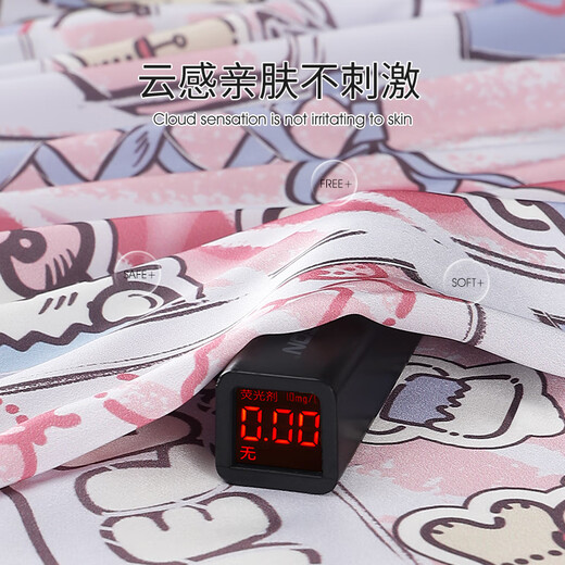 Han Ziduo Hellokitty Katie Three Peece Pajamas для женщин, летние брюки с коротким рукавом Summer Bing, моделируемая шелковая домашняя одежда 3893 l