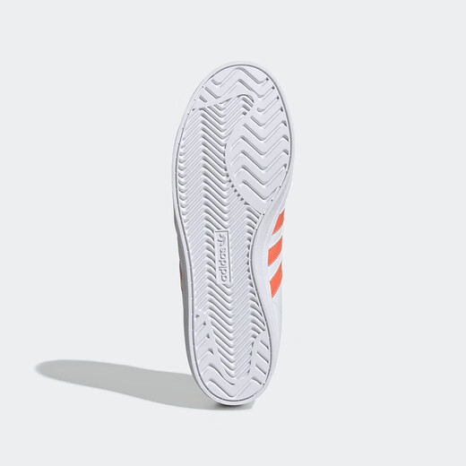 Adidas casual shoes women's shoes 2025 summer new Clover sneakers white shoes versatile low top shoes EE6202 white/orange 36 (220mm)