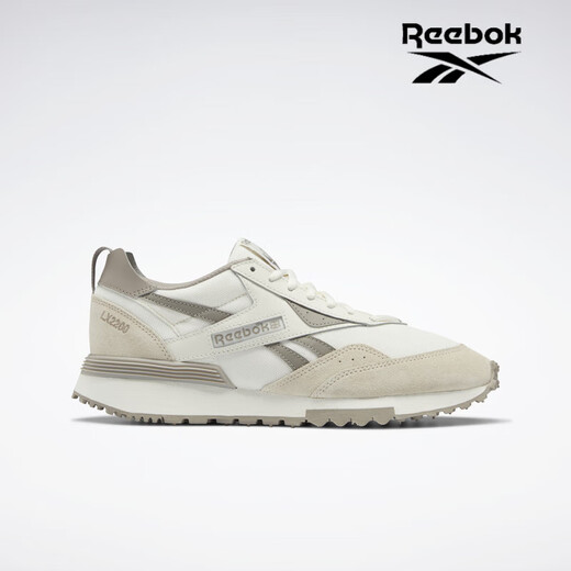 Reebok men and women LX 2200 versatile pigeon gray retro sports casual breathable running shoes GY9767 34.5