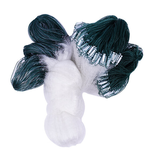 DZQ wire mesh floating net hanging net single layer three layer fishing net fish net fishing net crucian carp silver carp white strip net sinking net three layer sinking net 3 fingers - 1.5 meters high - about 60 meters long