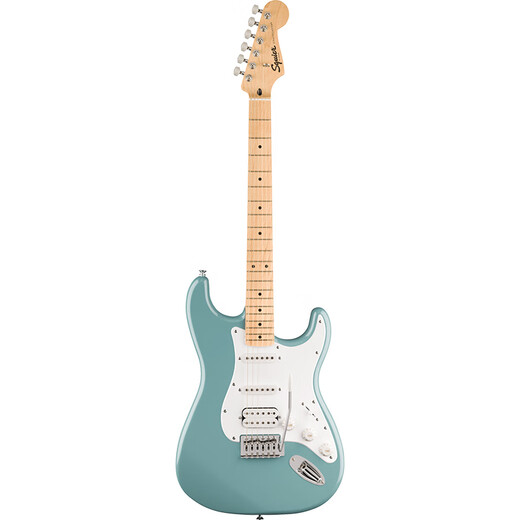 FENDER芬达Squier电吉他SONIC音速初学者入门芬德摇滚吉它乐器ST TELE 【FSR限量】单单双 音速灰ST
