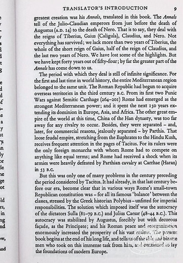 塔西佗 罗马帝国编年史 英文原版 PBC The Annals of Imperial Rome Tacitus 欧洲史