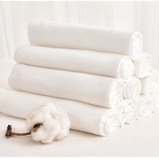 Hanhanle 10 packs de bébé gauze couches nouveau-nés couches de méson ménonne