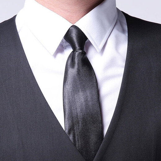 柠鑫焱西装马甲男修身商务休闲背心职业马夹婚礼新郎服服伴郎服兄弟装 SJ黑色（单马甲） M