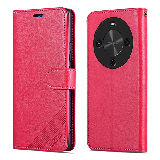 AZNS Huawei Enjoy 70X Mobile Case Flip-Fold Leather Case BRE-AL80 Protection Anti-fall 5G Front and Rear Fully Filled Soft Case Side-Flip Card Wallet-style Retro Business Men and Women New Style Enjoy 70X [Brown] Flip-Fold Leather Case
